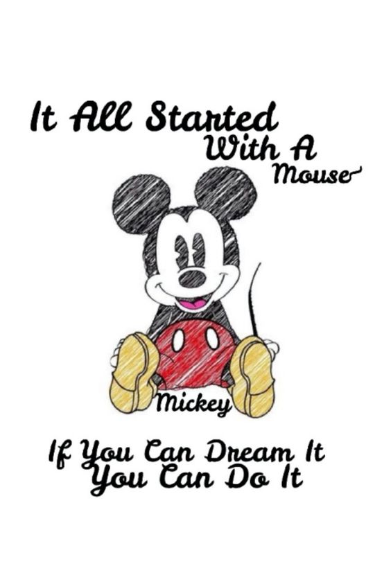 2. INSPIRATIONAL MICKEY MOUSE